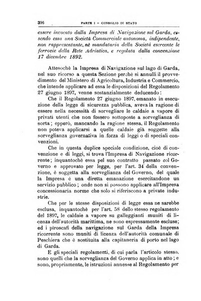 La giustizia amministrativa raccolta di decisioni e pareri del Consiglio di Stato, decisioni della Corte dei conti, sentenze della Cassazione di Roma, e decisioni delle Giunte provinciali amministrative