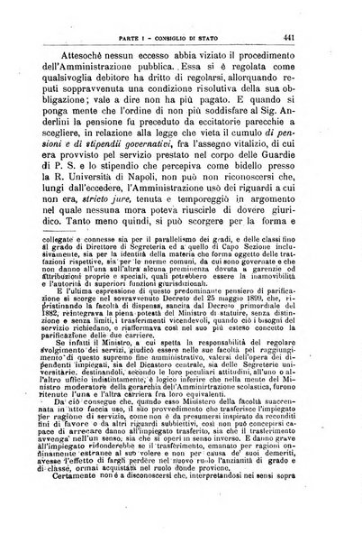 La giustizia amministrativa raccolta di decisioni e pareri del Consiglio di Stato, decisioni della Corte dei conti, sentenze della Cassazione di Roma, e decisioni delle Giunte provinciali amministrative