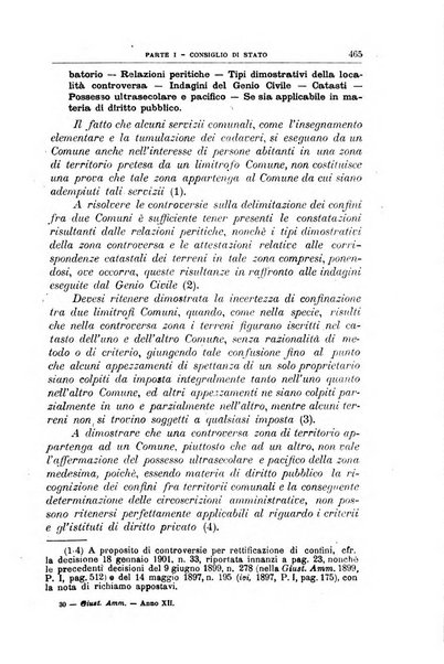 La giustizia amministrativa raccolta di decisioni e pareri del Consiglio di Stato, decisioni della Corte dei conti, sentenze della Cassazione di Roma, e decisioni delle Giunte provinciali amministrative