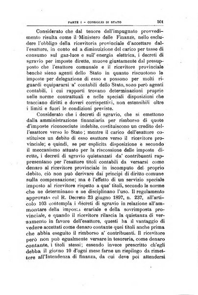 La giustizia amministrativa raccolta di decisioni e pareri del Consiglio di Stato, decisioni della Corte dei conti, sentenze della Cassazione di Roma, e decisioni delle Giunte provinciali amministrative