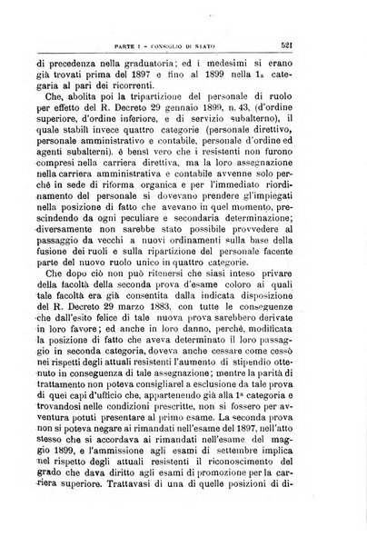 La giustizia amministrativa raccolta di decisioni e pareri del Consiglio di Stato, decisioni della Corte dei conti, sentenze della Cassazione di Roma, e decisioni delle Giunte provinciali amministrative