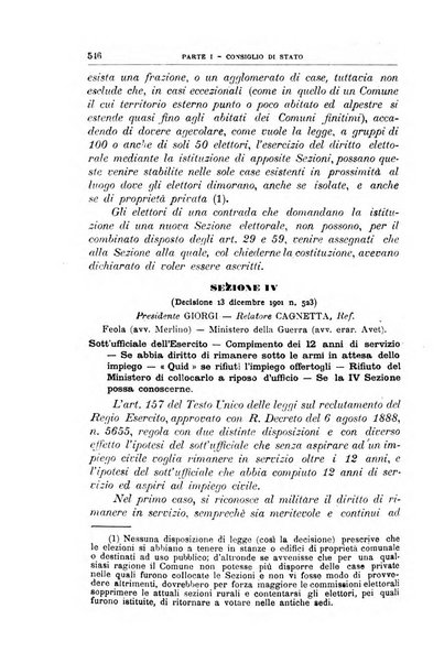 La giustizia amministrativa raccolta di decisioni e pareri del Consiglio di Stato, decisioni della Corte dei conti, sentenze della Cassazione di Roma, e decisioni delle Giunte provinciali amministrative