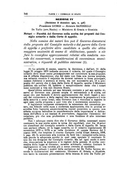 La giustizia amministrativa raccolta di decisioni e pareri del Consiglio di Stato, decisioni della Corte dei conti, sentenze della Cassazione di Roma, e decisioni delle Giunte provinciali amministrative