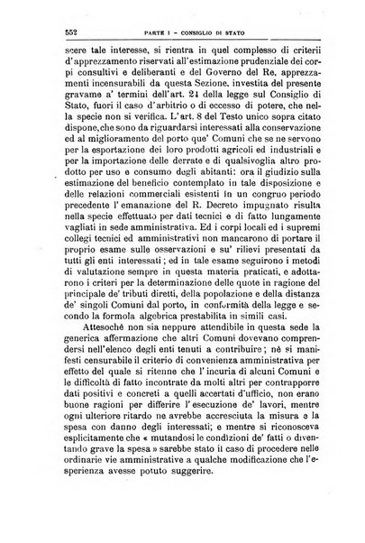 La giustizia amministrativa raccolta di decisioni e pareri del Consiglio di Stato, decisioni della Corte dei conti, sentenze della Cassazione di Roma, e decisioni delle Giunte provinciali amministrative