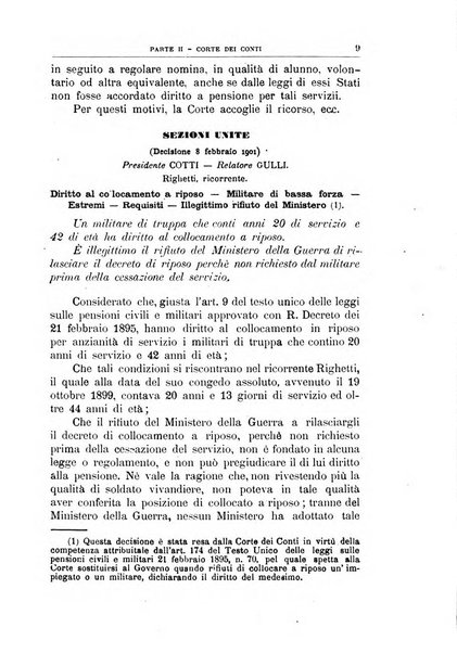 La giustizia amministrativa raccolta di decisioni e pareri del Consiglio di Stato, decisioni della Corte dei conti, sentenze della Cassazione di Roma, e decisioni delle Giunte provinciali amministrative