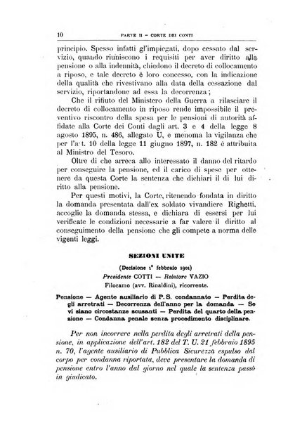 La giustizia amministrativa raccolta di decisioni e pareri del Consiglio di Stato, decisioni della Corte dei conti, sentenze della Cassazione di Roma, e decisioni delle Giunte provinciali amministrative