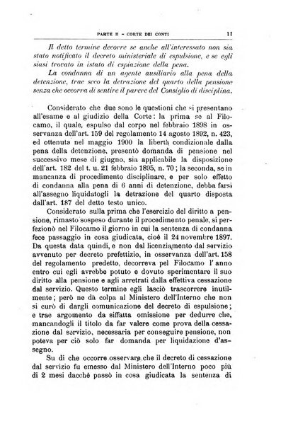 La giustizia amministrativa raccolta di decisioni e pareri del Consiglio di Stato, decisioni della Corte dei conti, sentenze della Cassazione di Roma, e decisioni delle Giunte provinciali amministrative