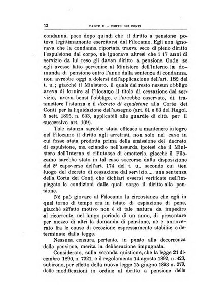 La giustizia amministrativa raccolta di decisioni e pareri del Consiglio di Stato, decisioni della Corte dei conti, sentenze della Cassazione di Roma, e decisioni delle Giunte provinciali amministrative