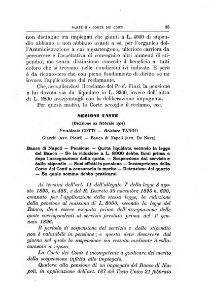 La giustizia amministrativa raccolta di decisioni e pareri del Consiglio di Stato, decisioni della Corte dei conti, sentenze della Cassazione di Roma, e decisioni delle Giunte provinciali amministrative