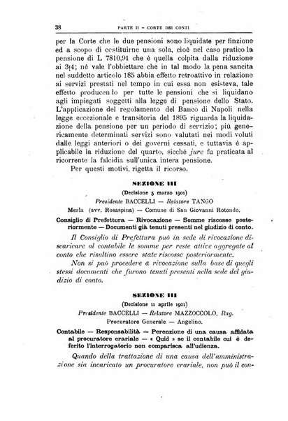 La giustizia amministrativa raccolta di decisioni e pareri del Consiglio di Stato, decisioni della Corte dei conti, sentenze della Cassazione di Roma, e decisioni delle Giunte provinciali amministrative