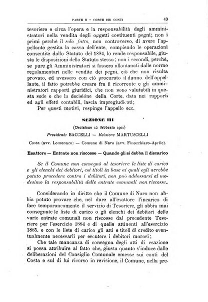 La giustizia amministrativa raccolta di decisioni e pareri del Consiglio di Stato, decisioni della Corte dei conti, sentenze della Cassazione di Roma, e decisioni delle Giunte provinciali amministrative