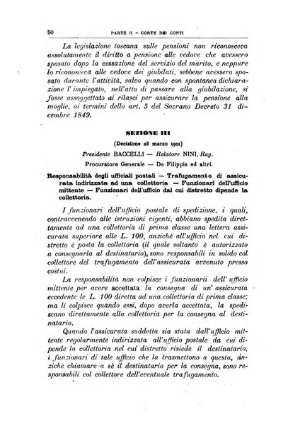 La giustizia amministrativa raccolta di decisioni e pareri del Consiglio di Stato, decisioni della Corte dei conti, sentenze della Cassazione di Roma, e decisioni delle Giunte provinciali amministrative