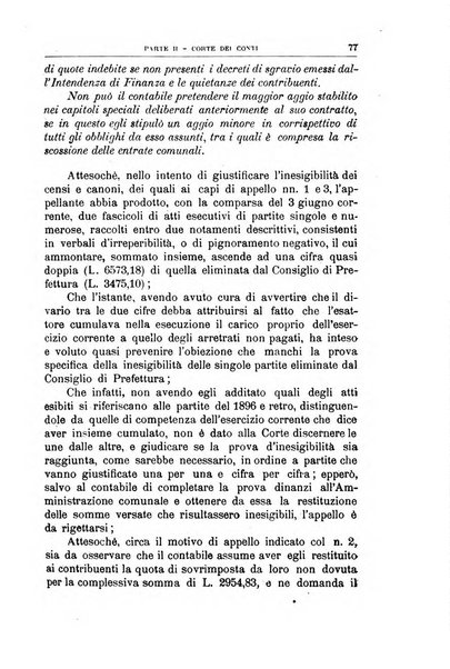 La giustizia amministrativa raccolta di decisioni e pareri del Consiglio di Stato, decisioni della Corte dei conti, sentenze della Cassazione di Roma, e decisioni delle Giunte provinciali amministrative