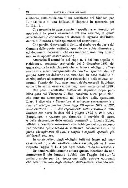 La giustizia amministrativa raccolta di decisioni e pareri del Consiglio di Stato, decisioni della Corte dei conti, sentenze della Cassazione di Roma, e decisioni delle Giunte provinciali amministrative