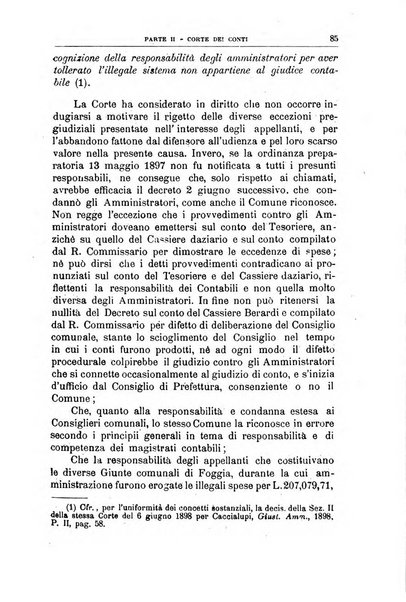 La giustizia amministrativa raccolta di decisioni e pareri del Consiglio di Stato, decisioni della Corte dei conti, sentenze della Cassazione di Roma, e decisioni delle Giunte provinciali amministrative