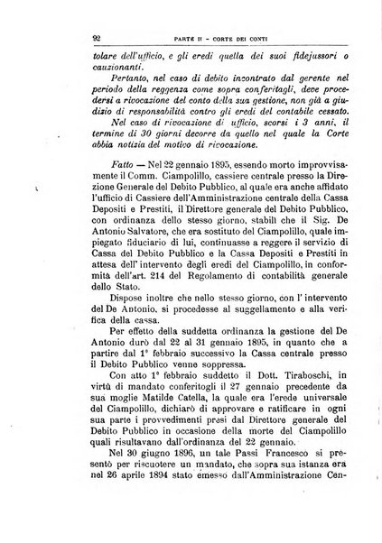 La giustizia amministrativa raccolta di decisioni e pareri del Consiglio di Stato, decisioni della Corte dei conti, sentenze della Cassazione di Roma, e decisioni delle Giunte provinciali amministrative