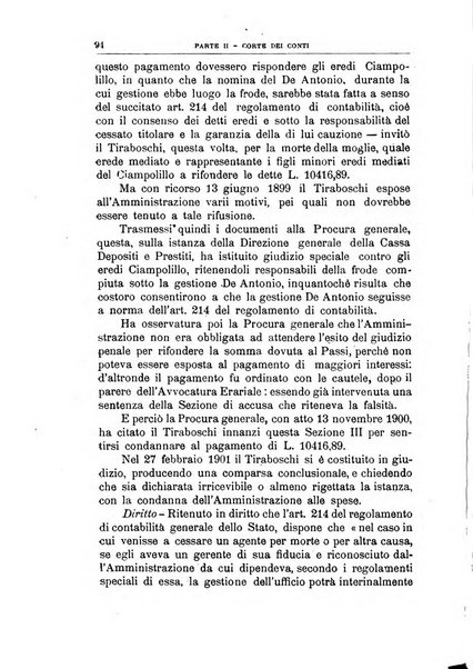 La giustizia amministrativa raccolta di decisioni e pareri del Consiglio di Stato, decisioni della Corte dei conti, sentenze della Cassazione di Roma, e decisioni delle Giunte provinciali amministrative