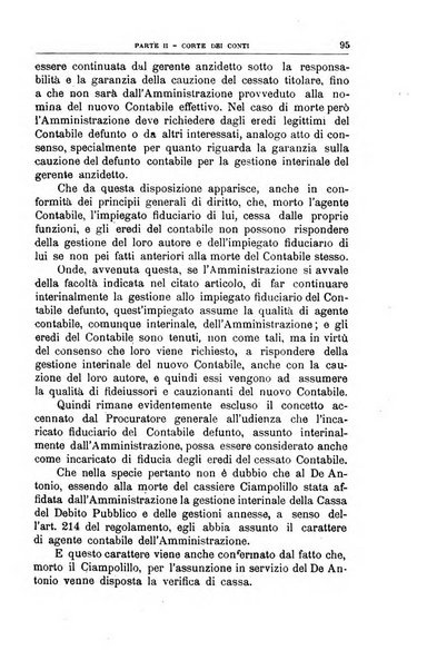 La giustizia amministrativa raccolta di decisioni e pareri del Consiglio di Stato, decisioni della Corte dei conti, sentenze della Cassazione di Roma, e decisioni delle Giunte provinciali amministrative