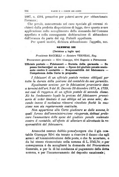 La giustizia amministrativa raccolta di decisioni e pareri del Consiglio di Stato, decisioni della Corte dei conti, sentenze della Cassazione di Roma, e decisioni delle Giunte provinciali amministrative