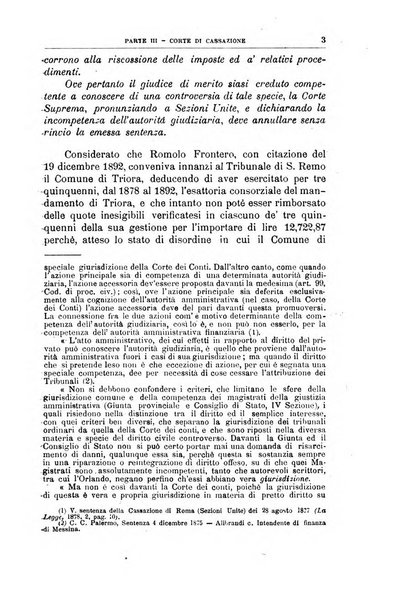 La giustizia amministrativa raccolta di decisioni e pareri del Consiglio di Stato, decisioni della Corte dei conti, sentenze della Cassazione di Roma, e decisioni delle Giunte provinciali amministrative