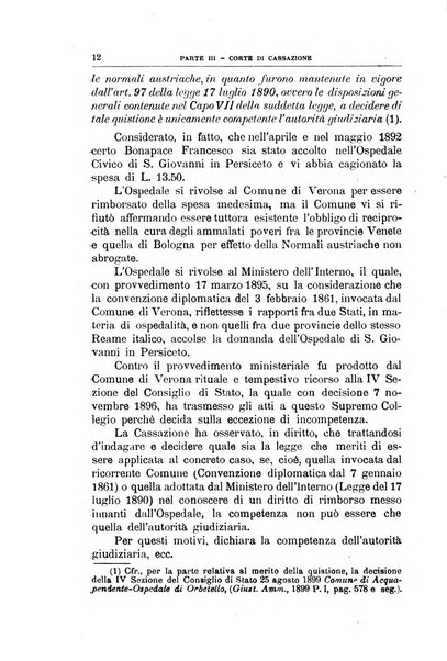 La giustizia amministrativa raccolta di decisioni e pareri del Consiglio di Stato, decisioni della Corte dei conti, sentenze della Cassazione di Roma, e decisioni delle Giunte provinciali amministrative