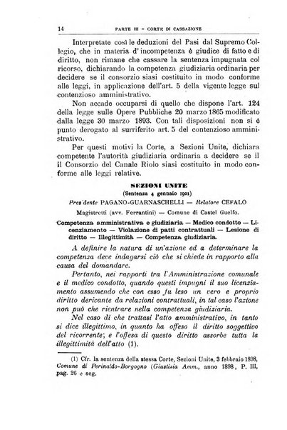 La giustizia amministrativa raccolta di decisioni e pareri del Consiglio di Stato, decisioni della Corte dei conti, sentenze della Cassazione di Roma, e decisioni delle Giunte provinciali amministrative