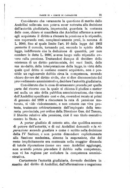 La giustizia amministrativa raccolta di decisioni e pareri del Consiglio di Stato, decisioni della Corte dei conti, sentenze della Cassazione di Roma, e decisioni delle Giunte provinciali amministrative