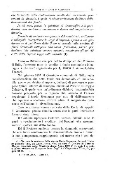 La giustizia amministrativa raccolta di decisioni e pareri del Consiglio di Stato, decisioni della Corte dei conti, sentenze della Cassazione di Roma, e decisioni delle Giunte provinciali amministrative