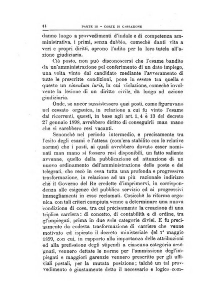 La giustizia amministrativa raccolta di decisioni e pareri del Consiglio di Stato, decisioni della Corte dei conti, sentenze della Cassazione di Roma, e decisioni delle Giunte provinciali amministrative