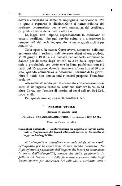 La giustizia amministrativa raccolta di decisioni e pareri del Consiglio di Stato, decisioni della Corte dei conti, sentenze della Cassazione di Roma, e decisioni delle Giunte provinciali amministrative