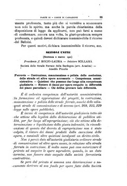 La giustizia amministrativa raccolta di decisioni e pareri del Consiglio di Stato, decisioni della Corte dei conti, sentenze della Cassazione di Roma, e decisioni delle Giunte provinciali amministrative