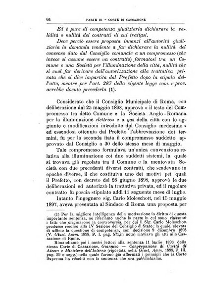 La giustizia amministrativa raccolta di decisioni e pareri del Consiglio di Stato, decisioni della Corte dei conti, sentenze della Cassazione di Roma, e decisioni delle Giunte provinciali amministrative