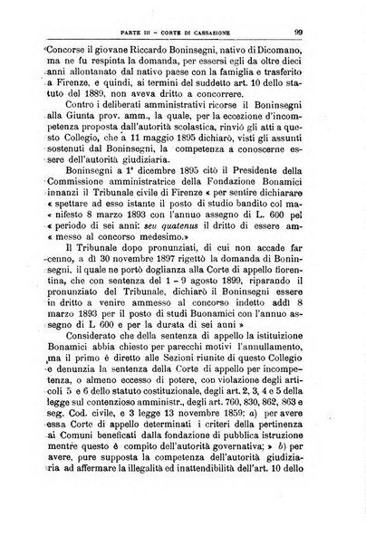 La giustizia amministrativa raccolta di decisioni e pareri del Consiglio di Stato, decisioni della Corte dei conti, sentenze della Cassazione di Roma, e decisioni delle Giunte provinciali amministrative