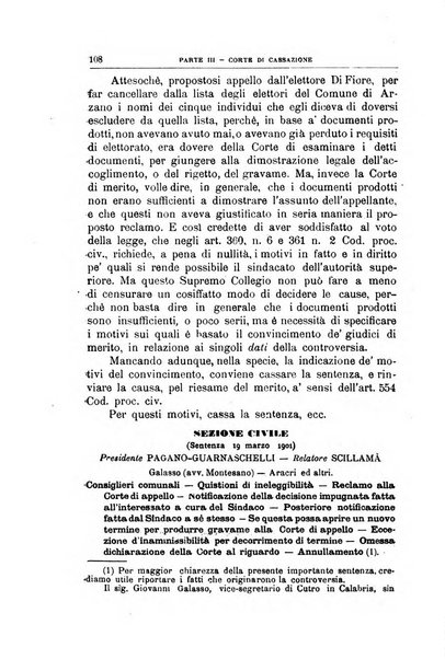 La giustizia amministrativa raccolta di decisioni e pareri del Consiglio di Stato, decisioni della Corte dei conti, sentenze della Cassazione di Roma, e decisioni delle Giunte provinciali amministrative