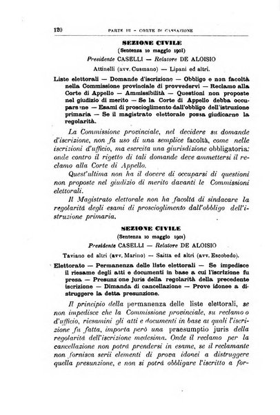 La giustizia amministrativa raccolta di decisioni e pareri del Consiglio di Stato, decisioni della Corte dei conti, sentenze della Cassazione di Roma, e decisioni delle Giunte provinciali amministrative