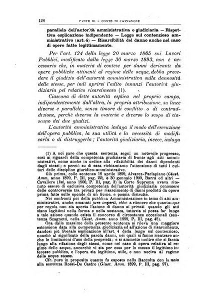 La giustizia amministrativa raccolta di decisioni e pareri del Consiglio di Stato, decisioni della Corte dei conti, sentenze della Cassazione di Roma, e decisioni delle Giunte provinciali amministrative