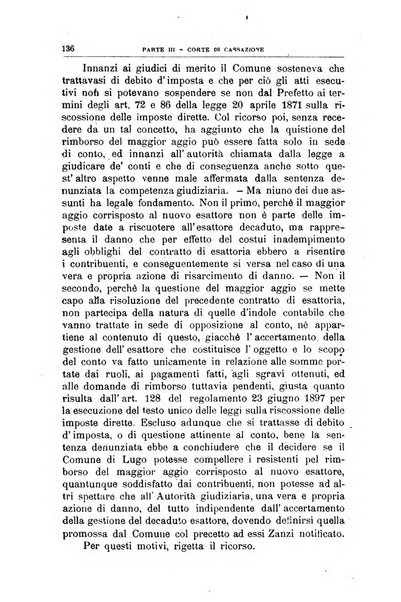 La giustizia amministrativa raccolta di decisioni e pareri del Consiglio di Stato, decisioni della Corte dei conti, sentenze della Cassazione di Roma, e decisioni delle Giunte provinciali amministrative