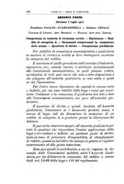 La giustizia amministrativa raccolta di decisioni e pareri del Consiglio di Stato, decisioni della Corte dei conti, sentenze della Cassazione di Roma, e decisioni delle Giunte provinciali amministrative