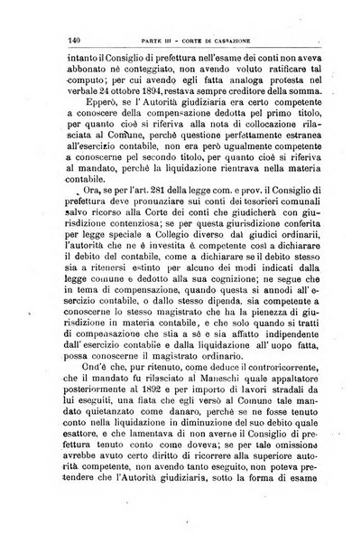 La giustizia amministrativa raccolta di decisioni e pareri del Consiglio di Stato, decisioni della Corte dei conti, sentenze della Cassazione di Roma, e decisioni delle Giunte provinciali amministrative