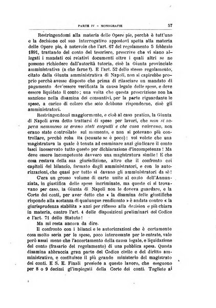 La giustizia amministrativa raccolta di decisioni e pareri del Consiglio di Stato, decisioni della Corte dei conti, sentenze della Cassazione di Roma, e decisioni delle Giunte provinciali amministrative