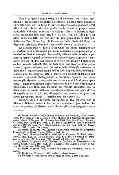 La giustizia amministrativa raccolta di decisioni e pareri del Consiglio di Stato, decisioni della Corte dei conti, sentenze della Cassazione di Roma, e decisioni delle Giunte provinciali amministrative