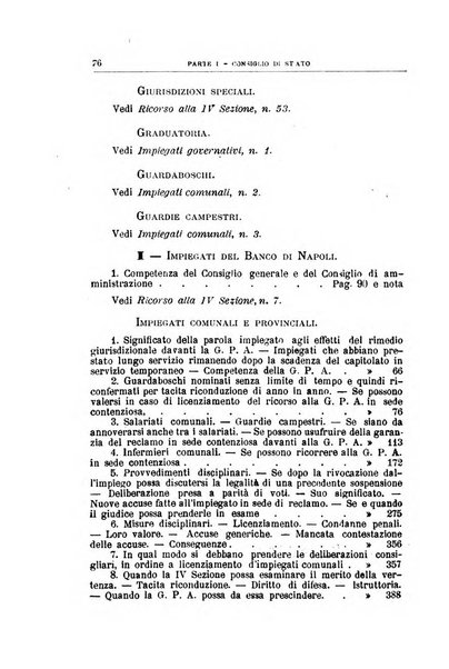 La giustizia amministrativa raccolta di decisioni e pareri del Consiglio di Stato, decisioni della Corte dei conti, sentenze della Cassazione di Roma, e decisioni delle Giunte provinciali amministrative