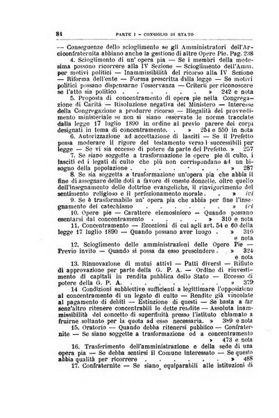 La giustizia amministrativa raccolta di decisioni e pareri del Consiglio di Stato, decisioni della Corte dei conti, sentenze della Cassazione di Roma, e decisioni delle Giunte provinciali amministrative