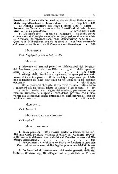 La giustizia amministrativa raccolta di decisioni e pareri del Consiglio di Stato, decisioni della Corte dei conti, sentenze della Cassazione di Roma, e decisioni delle Giunte provinciali amministrative