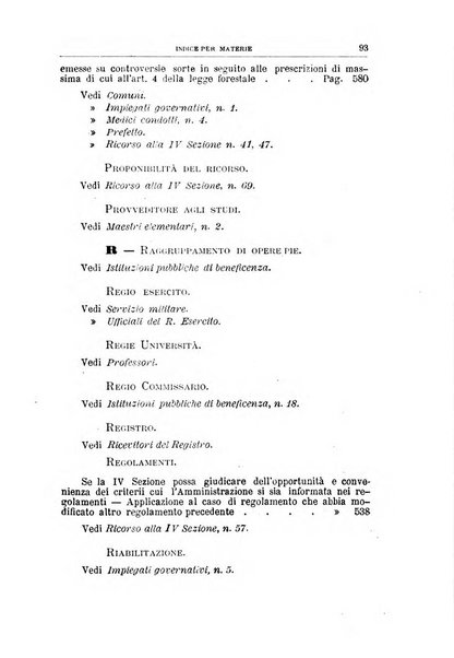 La giustizia amministrativa raccolta di decisioni e pareri del Consiglio di Stato, decisioni della Corte dei conti, sentenze della Cassazione di Roma, e decisioni delle Giunte provinciali amministrative