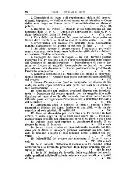 La giustizia amministrativa raccolta di decisioni e pareri del Consiglio di Stato, decisioni della Corte dei conti, sentenze della Cassazione di Roma, e decisioni delle Giunte provinciali amministrative