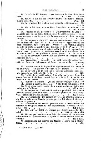 La giustizia amministrativa raccolta di decisioni e pareri del Consiglio di Stato, decisioni della Corte dei conti, sentenze della Cassazione di Roma, e decisioni delle Giunte provinciali amministrative