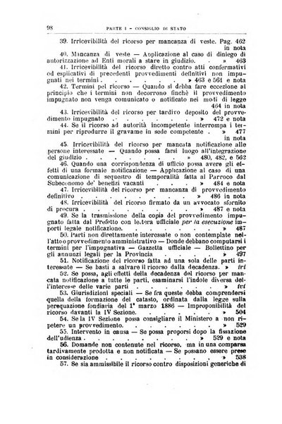 La giustizia amministrativa raccolta di decisioni e pareri del Consiglio di Stato, decisioni della Corte dei conti, sentenze della Cassazione di Roma, e decisioni delle Giunte provinciali amministrative