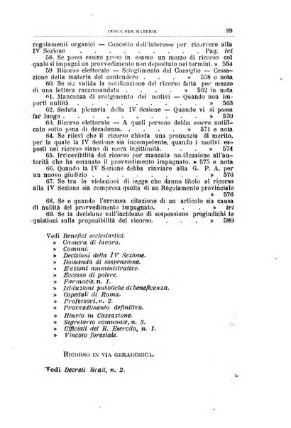 La giustizia amministrativa raccolta di decisioni e pareri del Consiglio di Stato, decisioni della Corte dei conti, sentenze della Cassazione di Roma, e decisioni delle Giunte provinciali amministrative