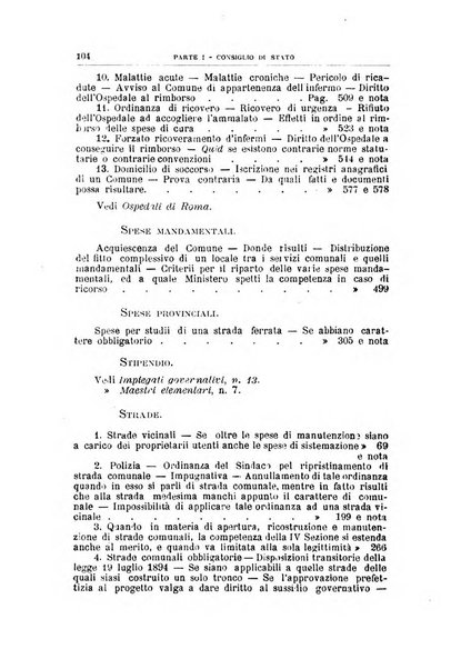 La giustizia amministrativa raccolta di decisioni e pareri del Consiglio di Stato, decisioni della Corte dei conti, sentenze della Cassazione di Roma, e decisioni delle Giunte provinciali amministrative